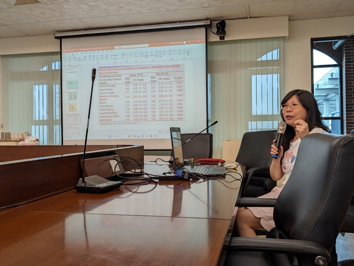 陳春妃老師現場回答提問