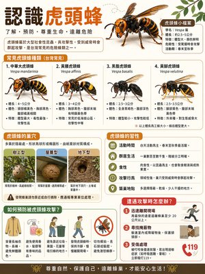認識虎頭蜂
